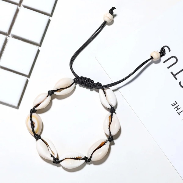 Nya 2024 18 stilar skal fotlänkar för kvinnor fot smycken sommar barfota armband fotled på ben fotled rem bohemiska accessoarer mode smycken