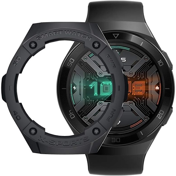 Bumper-skydd för Watch GT 2e Smart Watch Anti-Scratch Stötsäker
