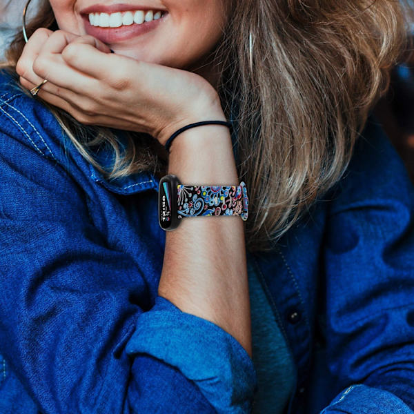Kompatibel med Fitbit Versa 4/ Versa 3 klocka för kvinnor