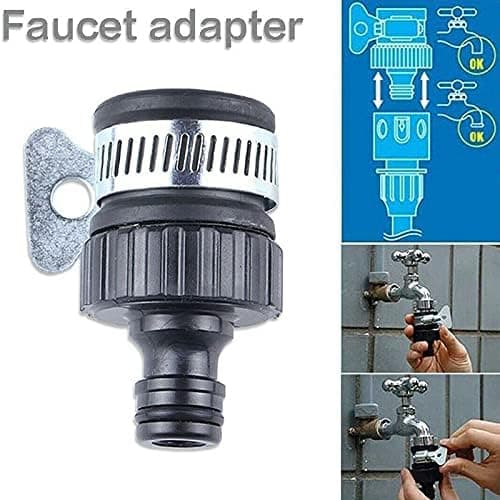 2 Universal Vand Hurtig Vandhane Adapter Tap Tilslutning Haveslange Rør Fitting