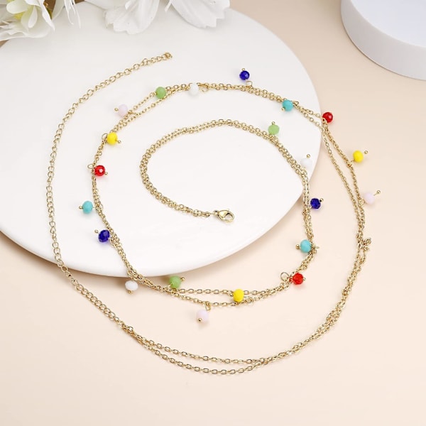 18K guldpläterade midjekedjor Body Chain för kvinnor