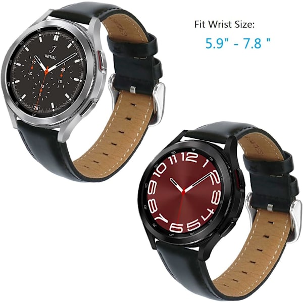 Til Galaxy Watch 4/6 Classic Remme 47mm 46mm 43mm 42mm, Watch 4/5/6