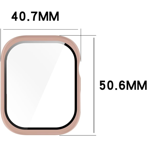 3-pakning Etui for Huawei Watch D2, Ultratynt Full Dekning Hard PC Beskyttelsesetui Lett Støtsikkert Anti-ripe Støtfangerdeksel med Herdet Glass