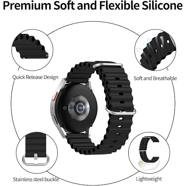 Garmin 245 ur rem, blød silikone