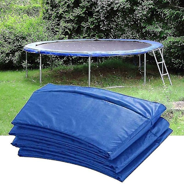 Trampoline Beskyttelsesmåtte Trampoline Sikkerhedspude Rundt Fjederbeskyttelsesdæksel Vandafvisende