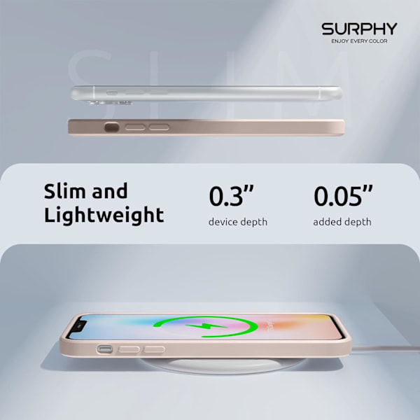 Design för iPhone 11 Pro Skal med Kameraskydd, Raka Kanter Flytande Silikon Skal för iPhone 11 Pro 5.8 tum, Ljusrosa Ljusrosa