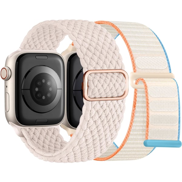 Flettet nylonrem til Apple Watch