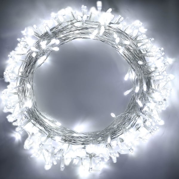 Strenglys, 42ft batteridrevne strenglys, 120 Led IP65 vanntette utendørs fe-lys med timer 8 moduser for soverom, hage, fest, jul