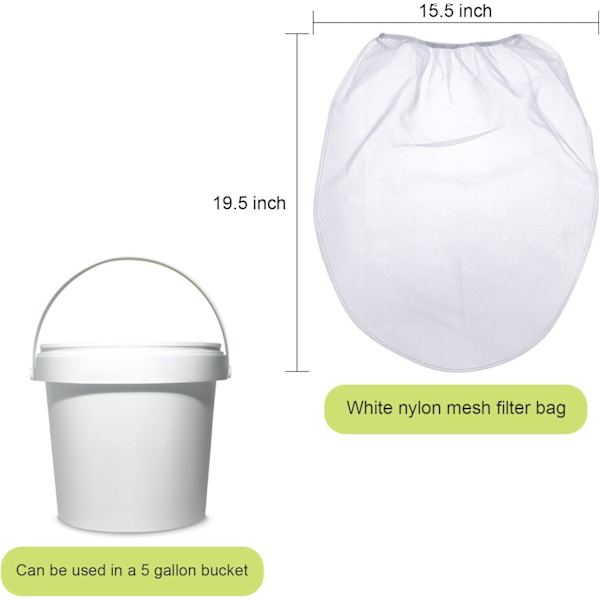 10 stk malingsilposer - finmasket filtre for maling hagearbeid
