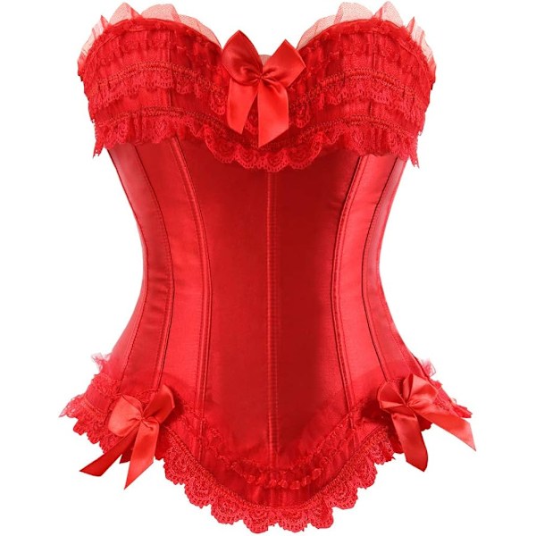 Korset Satin Push UP Corsage Top
