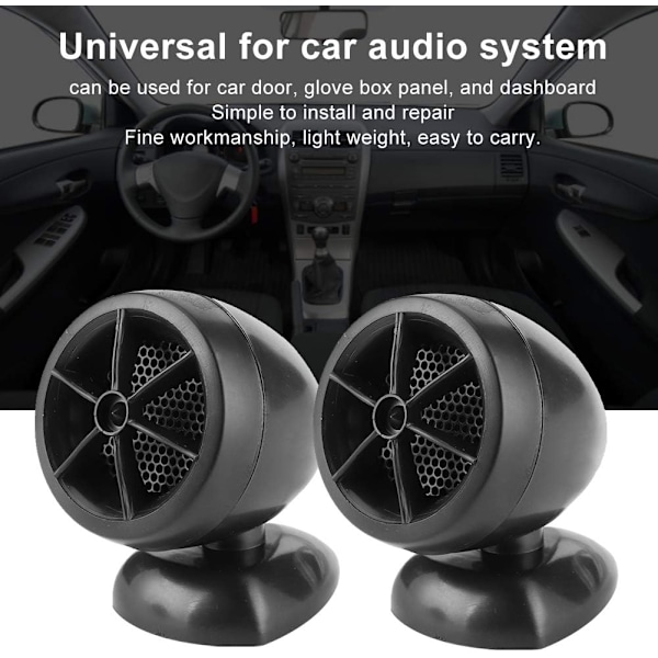 Diskanthøyttalere for bilstereo - Diskanter for bil for Audi O Mini