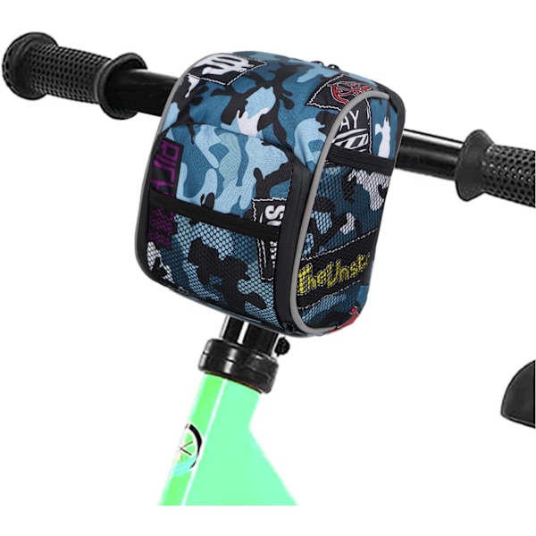 Camouflage cykelkurv foran - Tilbehør til børn og voksne