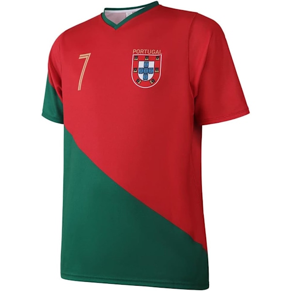 Portugal Ronaldo tröjset – barn och vuxna – pojkar – män – fotbollströja – fotbollspresenter – sport t-shirt – sportkläder
