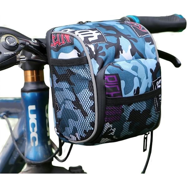 Camouflage cykelkurv foran - Tilbehør til børn og voksne