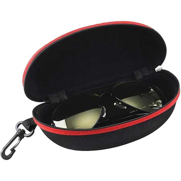 3-pack dragkedja Shell Glasögon och case med plast