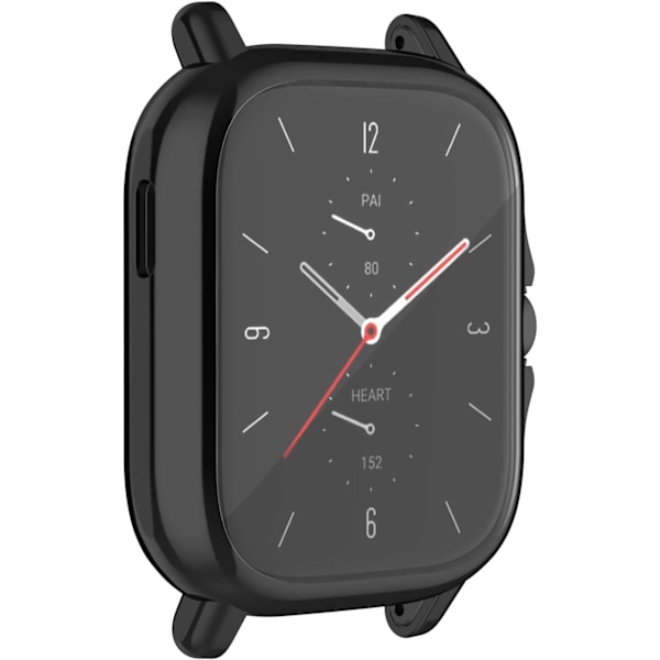 Etui Kompatibelt med Amazfit GTS 2/GTS 3 Allround-etui Skjermbeskytter TPU-belagt Beskyttelsesdeksel Støtfanger Skall Vanntett Etui for GTS 2 Klokke (Bl