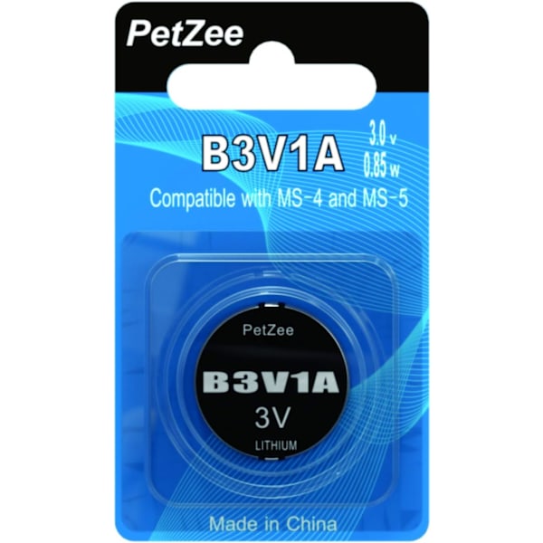 10-pack B3V1A litiumbatteri-ersättning för High Tech Pet Collar-batteri för modell MS-4 och MS-5 (10-pack)