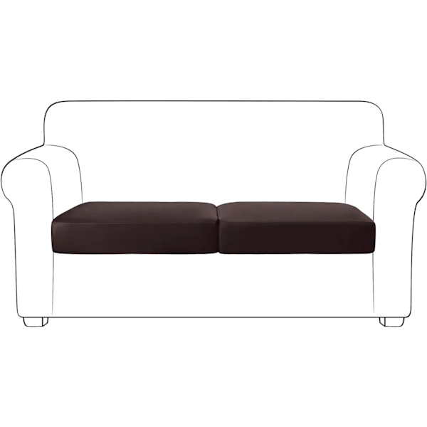 PU Læder Sofa Sofa Betræk Vandtæt Elastisk Stol RV