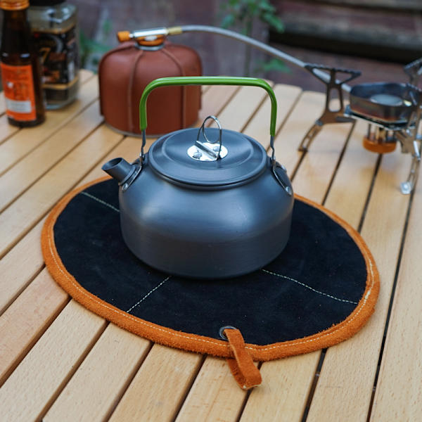 Utomhusgrillhandskar, antivärmeisolering, köksgrytamatta