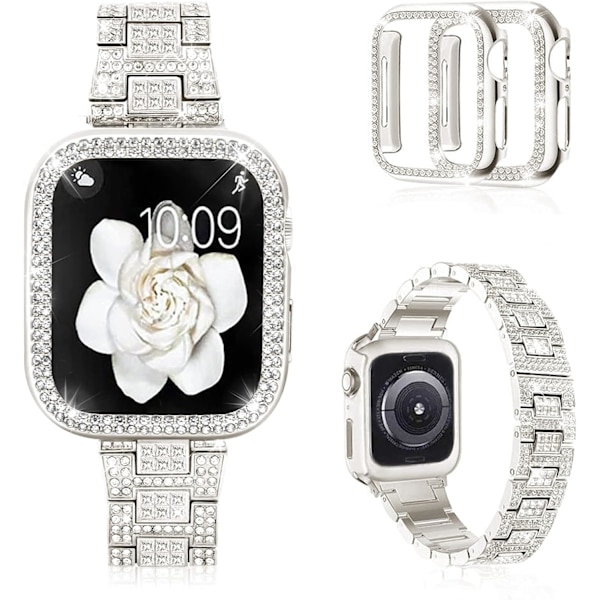 Kompatibel med Apple Watch Band 38 mm med fodral