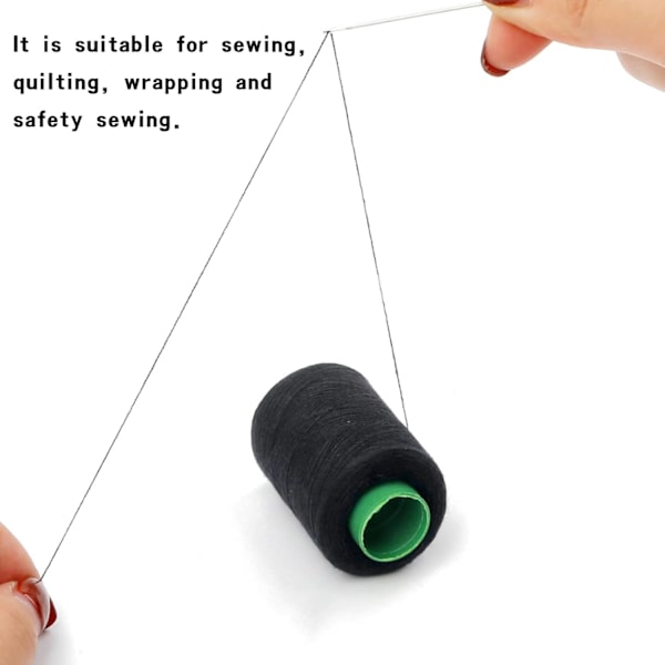 Svart & vit polyester set - 4 st