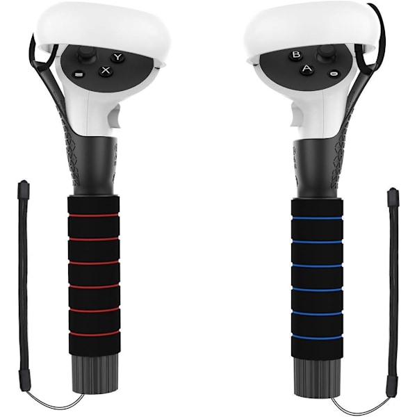 AMVR Dual Handles Extension Grips til Quest 2/Quest/Rift S