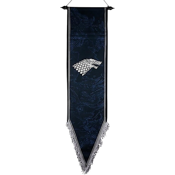 Game GoT Thrones - Game GoT Thrones Stark hus banner 167X33CM Stark Stark