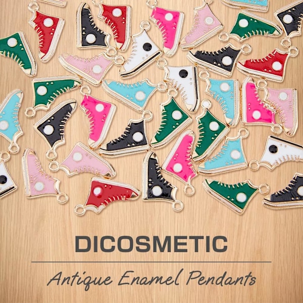 Alloy Enamel Charms - Kreative Metal Charms til DIY Smykkefremstilling og Håndværk
