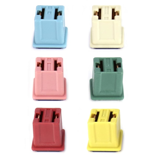 Jcase Automotive Low Profile Fuse Set - 20A, 25A, 30A, 40A, 50A, 60A (2 stk. af hver)