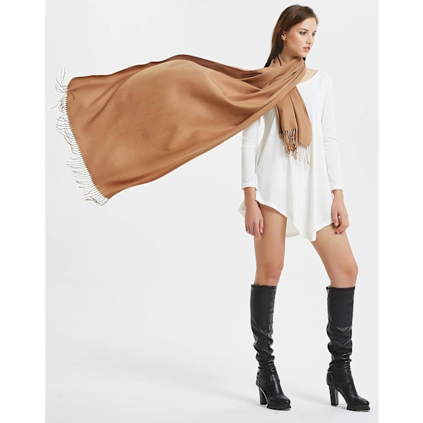 Skjerf for kvinner. Kasjmirfølelse Pashmina Sjal Wraps Myk Varm Teppe Dame