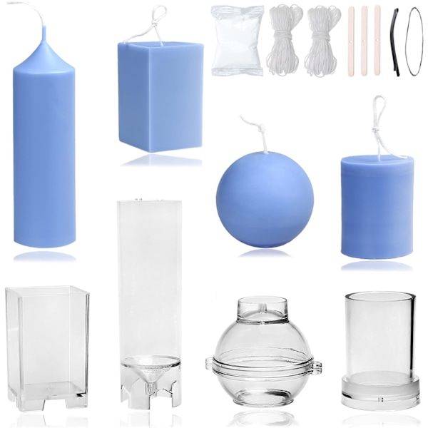 4 stk. plastforme til lysfremstilling - Inklusive