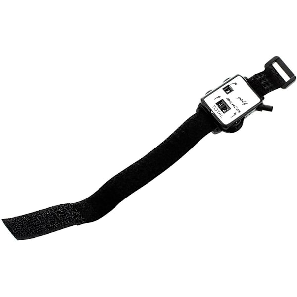 Golf Slag Score Count Putt Shot Counter Klocka med Armband Svart