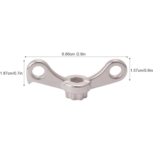 Cykelkrankfjerner - Sikkerhedskrog til Shimano Hollowtech II