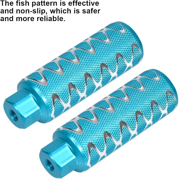 Universal cykelpinnar (set med 2) - aluminiumlegering, 220lb belastning