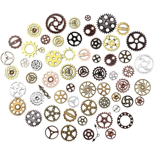 100 gram kugghjul och kugghjul - Steampunk Craft Accessories
