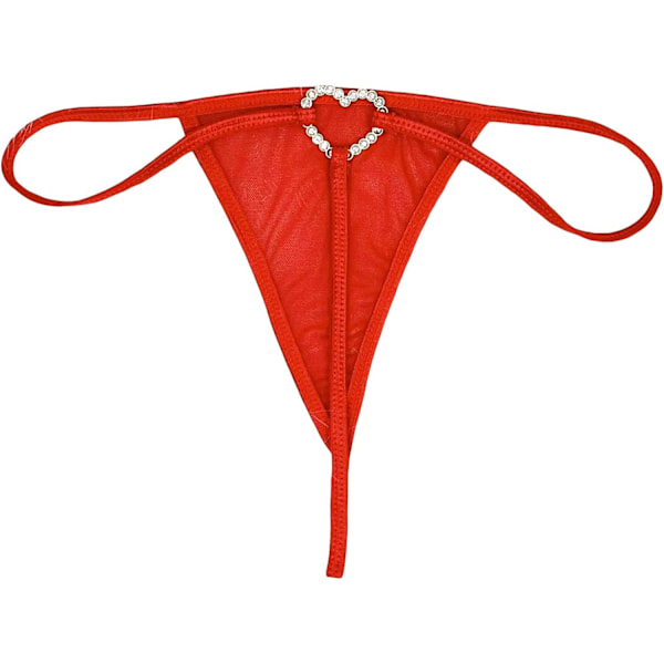 Ormhudstryck Hjärt Ring Trosa Strappy Underkläder för Kvinnor