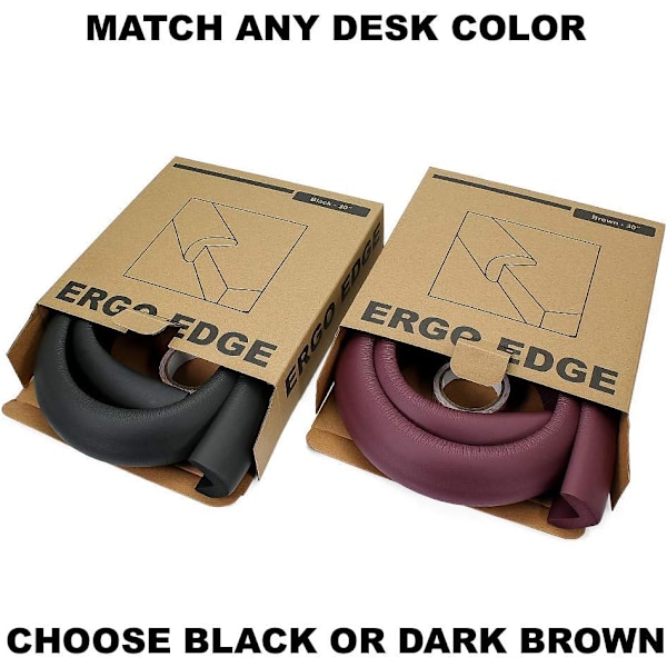 Ergo Edge | Skydda dina armar från vassa bordskantser! | 30\" högdensitetsskum [Svart] Svart  Svart