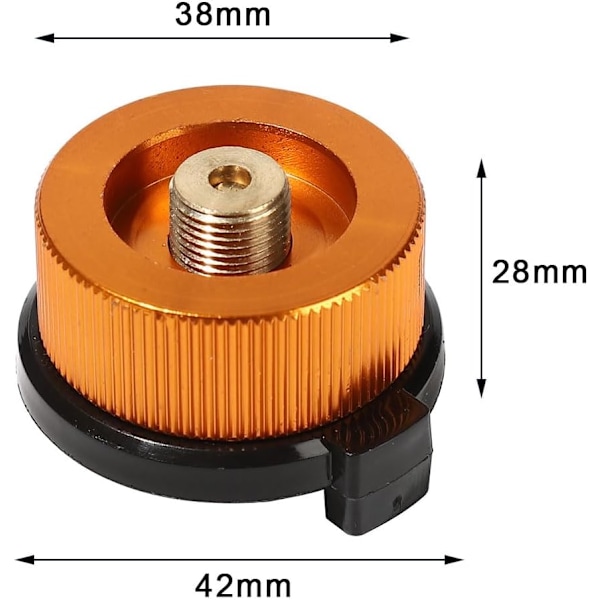 Gasadapter til campingkomfur - Flaske adapter til butanbeholder