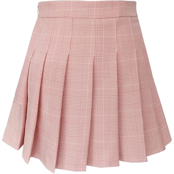 Women's High Waist Pleated Mini Skirt Skater Tennis Skirt