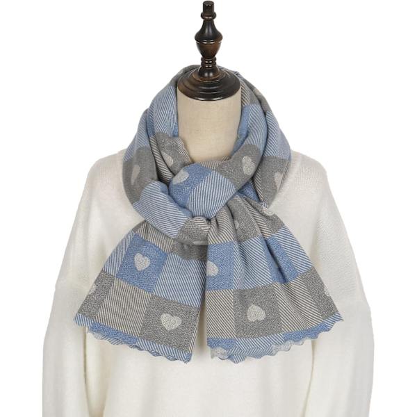 Dam Scarf Pashmina Sjalar Wraps för Kvällsklänningar Vinter Varma Halsdukar