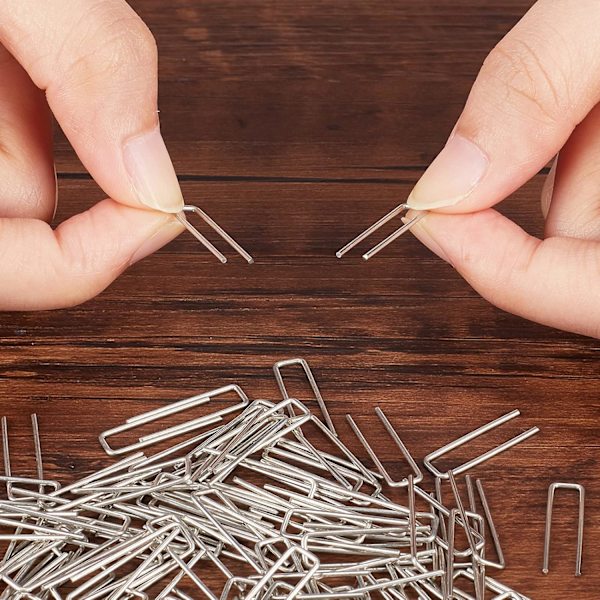 120 stk Nichrome Wire Jump Rings - Håndverk U Henger Krokar