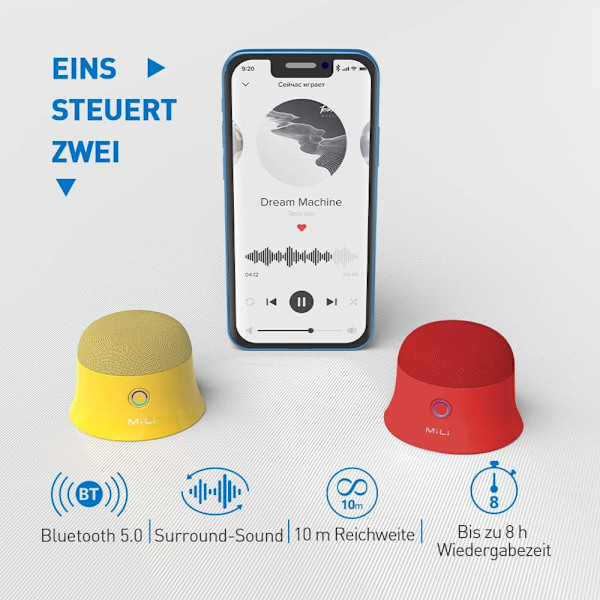 Små magnetiske bokse til Bluetooth-højttalere