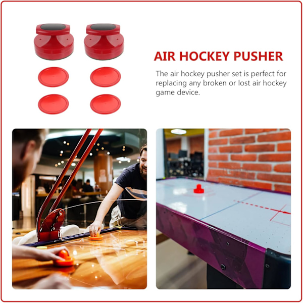 Air Hockey Pushers og Pucks - Sæt med reservedele