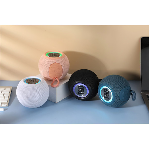 Bluetooth-høyttaler, trådløst stoffkort, liten høyttaler
