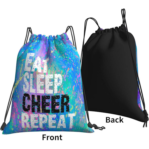 Dragsko Ryggsäck Gym String Bag Cinch Bag Sports Dragsko Sackpack För