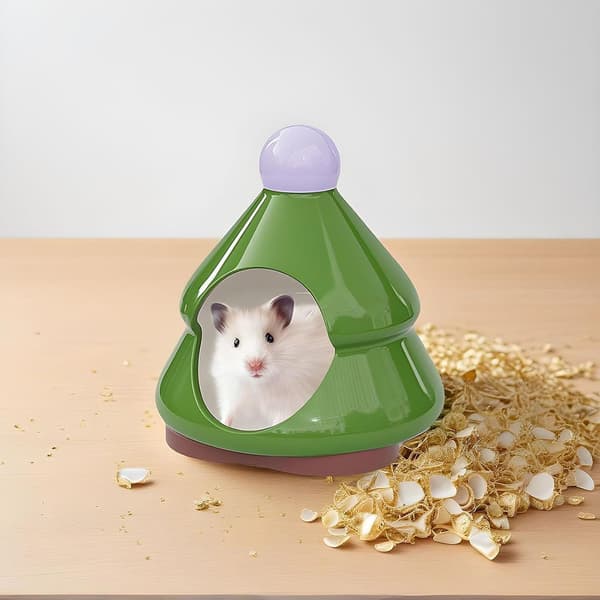 Hamster Gemmested Krybdyr Rede Keramisk Kæledyrshus Små Dyr Hule Seng til Egern Mini Dyr Dværg