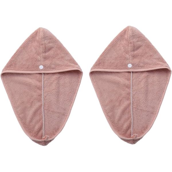 2-pack mössa - Snabbtorkande mössa med fåll