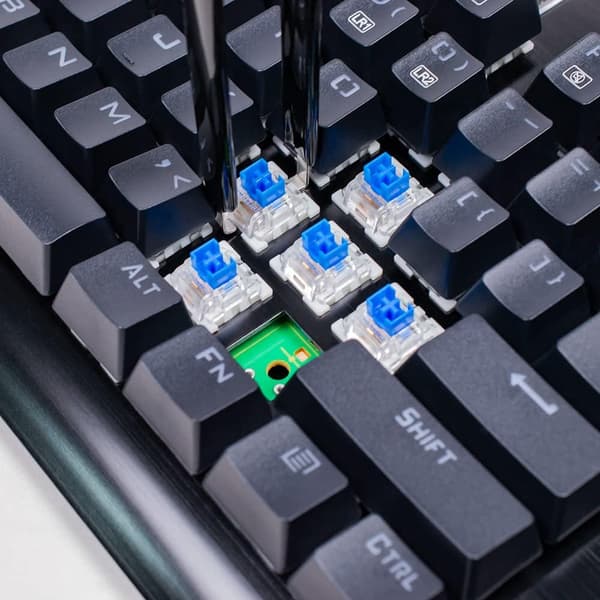 XieQiHua Anti-Static IC Puller Mekanisk Tastatur Switch Puller Værktøj 1 Pakke - Sort Sort