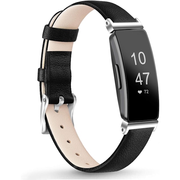 Ersättningsrem i äkta läder för Fitbit Inspire 2