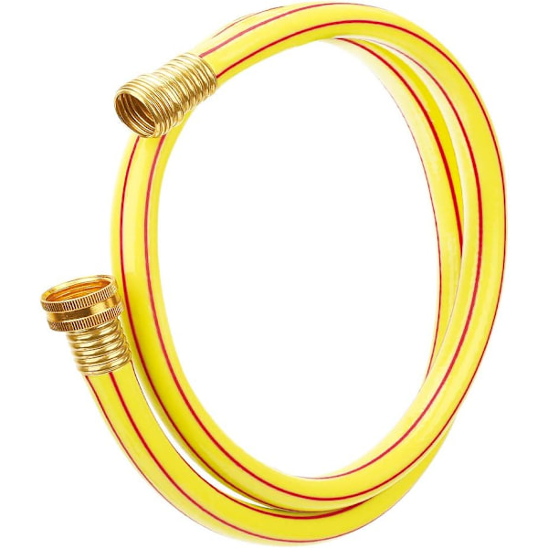 4 ft. Short Garden Hose 5/8 inch Yellow Lead-in Hose